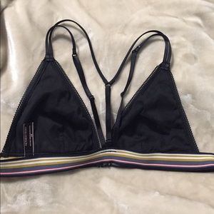 PINK Victoria's Secret Intimates & Sleepwear - Victoria’s Secret Black Velvet Bralette PINK Victoria's Secret Intimates & Sleepwear - Victoria’s Secret Black Velvet Bralette